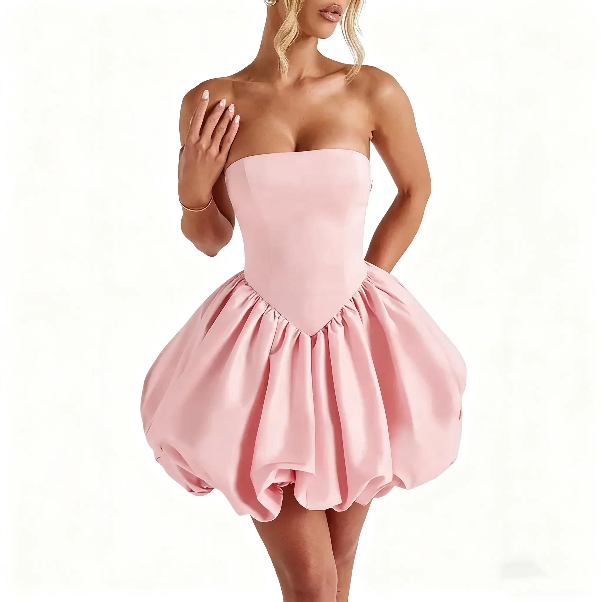 Pink Mini Dress New