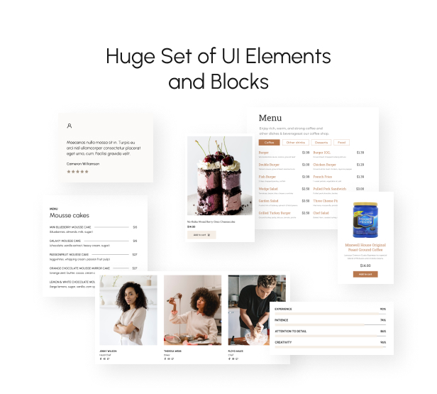 Beans - Simple Coffee Shop Website Template