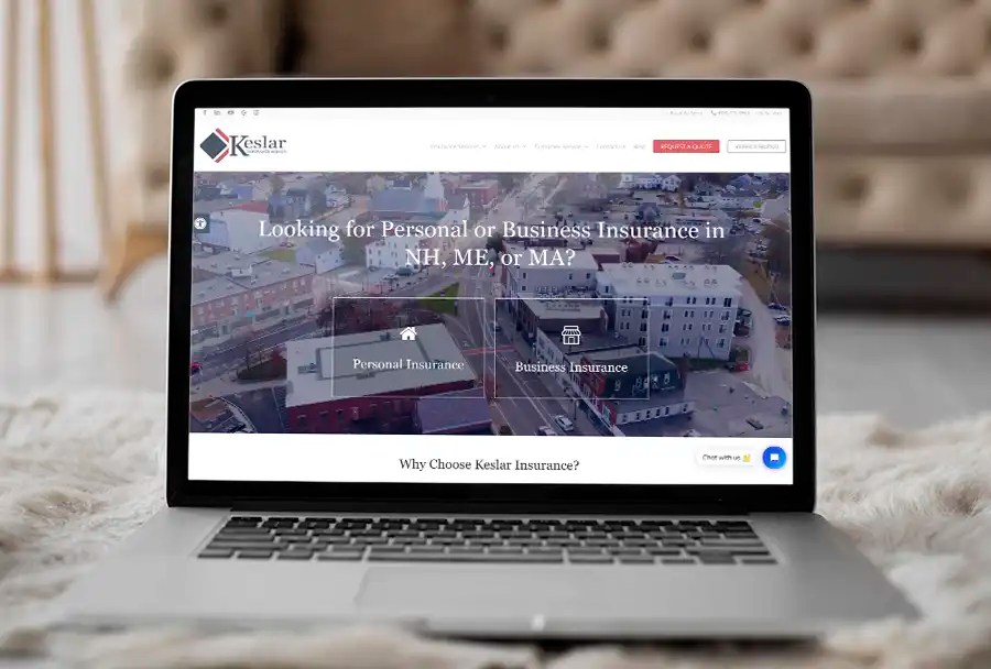 LD Creative Designs - Local Independent Insurance Company Website Design and Development - Bespoke Branding and Web Design Services