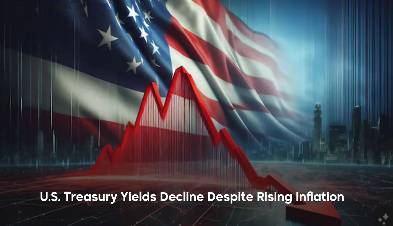 U.S. Treasury Yields Decline Despite Rising Inflation