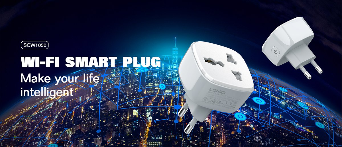 Wi-Fi Smart Power Socket SCW1050