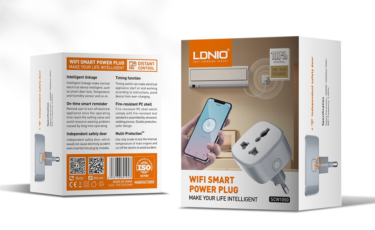 Wi-Fi Smart Power Socket SCW1050