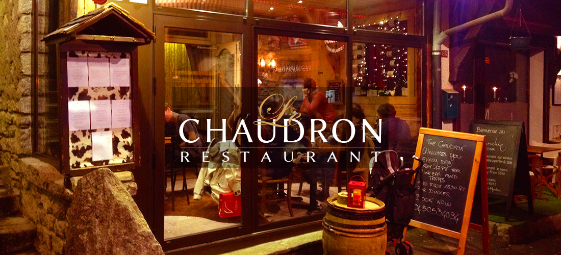 Restaurant Le Chaudron Chamonix