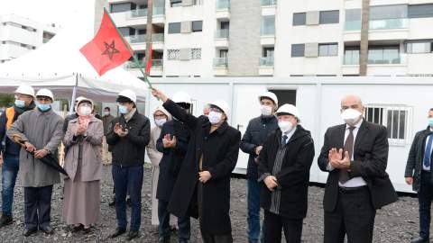 بالصور . البيجيدي يدخل نادي الأثرياء ويشيد رسميًا مقرًا ضخمًا بأرقى أحياء الرباط بالملايير