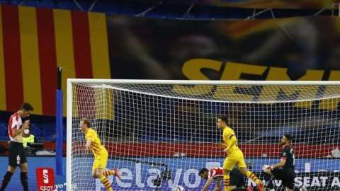 برشلونة يستعيد توازنه بعد الكلاسيكو و”يقسو” على بلباو في نهائي كأس الملك.. وميسي يحقّق رقما تاريخيا