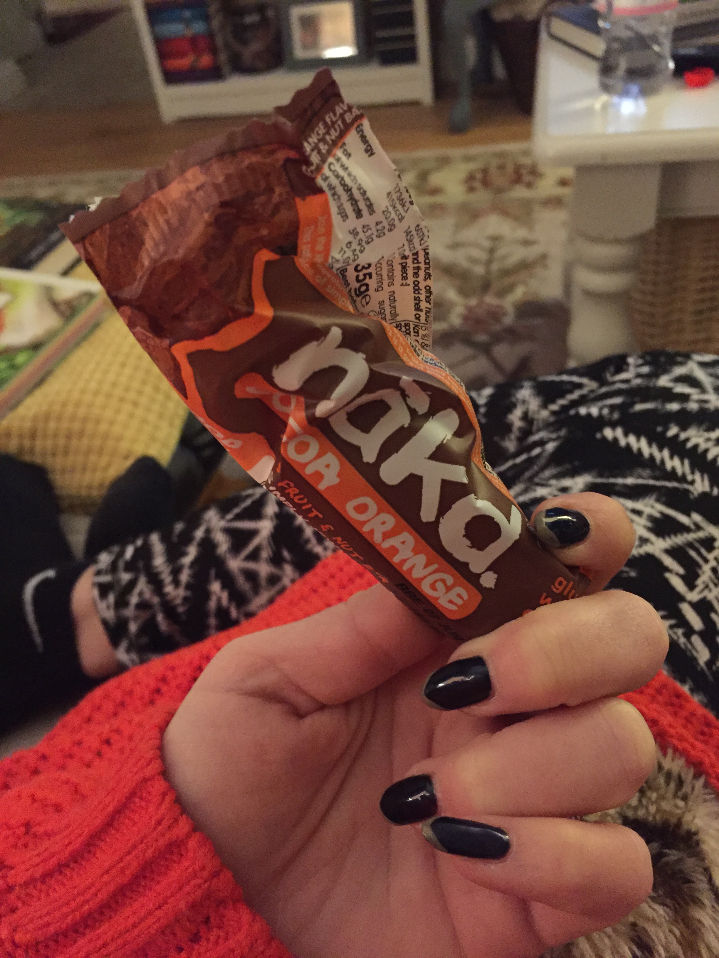 Raw chocolate orange - yummy!