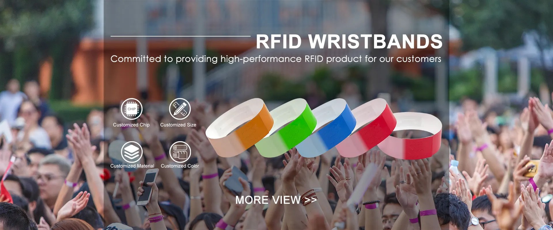 leadercolor-rfid wristbans
