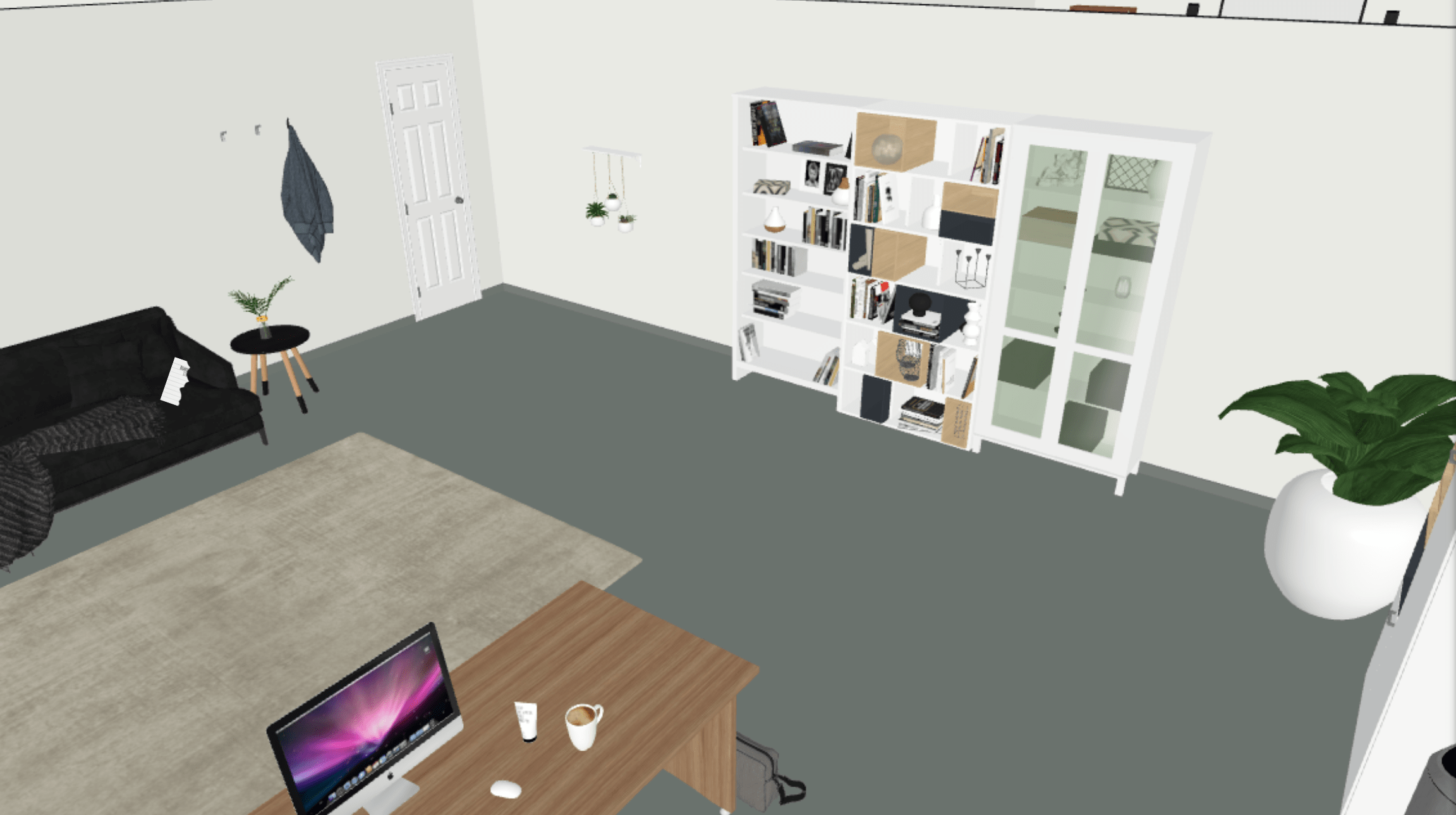 Hint – Corner Office Back Right