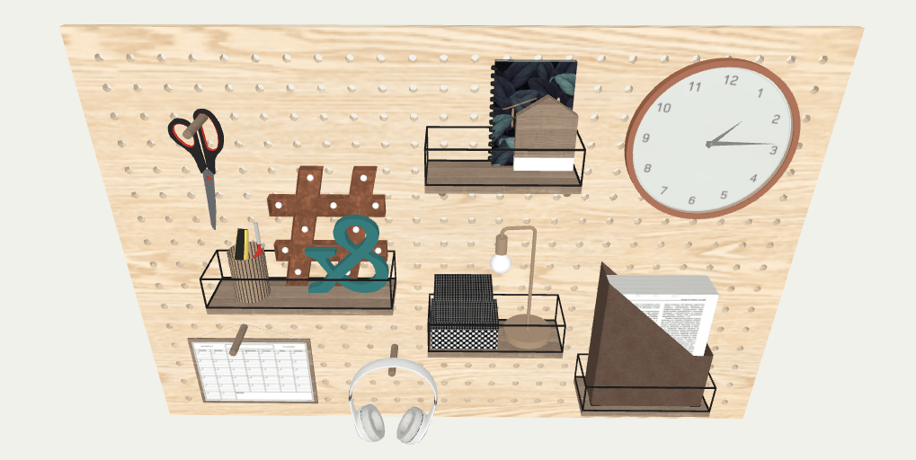 Hint – Corner Office Wall Closeup