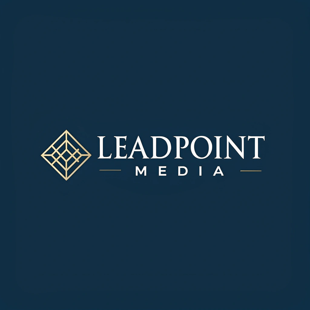 LeadPoint Media logo – lead generation services.