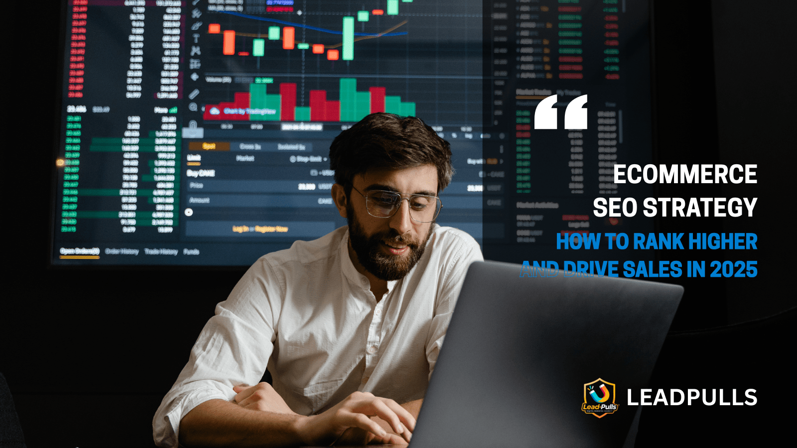 Sales growth chart driven by effective ecommerce SEO strategies in 2025