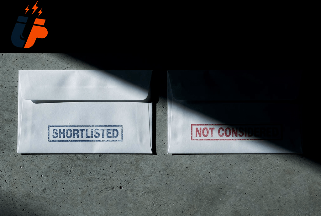 Sales leader reviewing a side-by-side competitor brand presence gap report on a desktop screen in a modern office setting