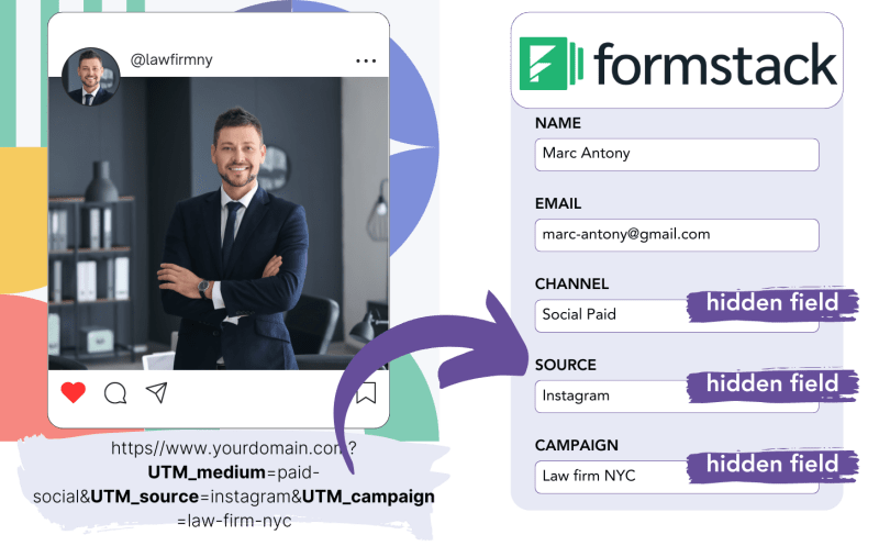 Implement Leadpages Utm Tracking Without Code Leadsources Io - Download Stunning Gradient Pattern | Full HD