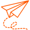 paper airplane icon