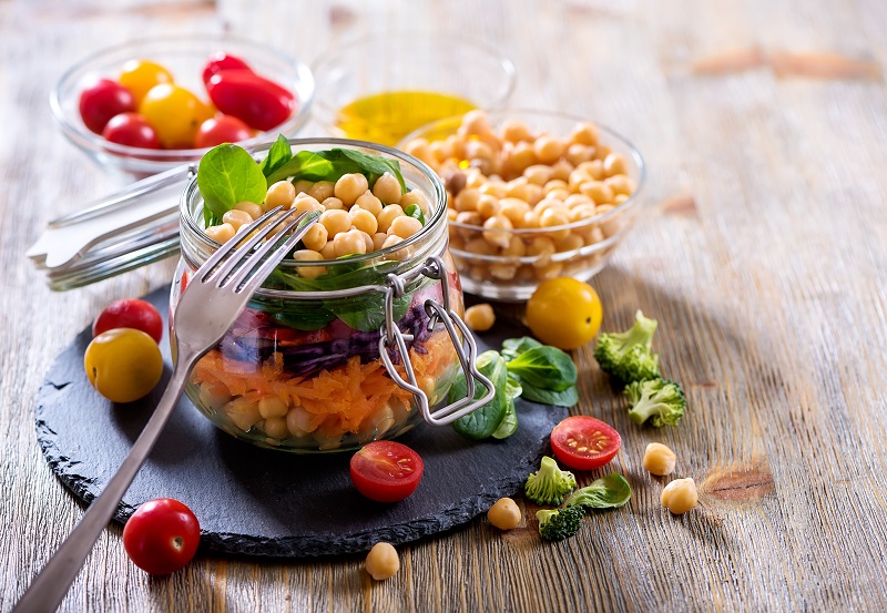 wallpapers Flex Diet Recipes mason jar cobb salad