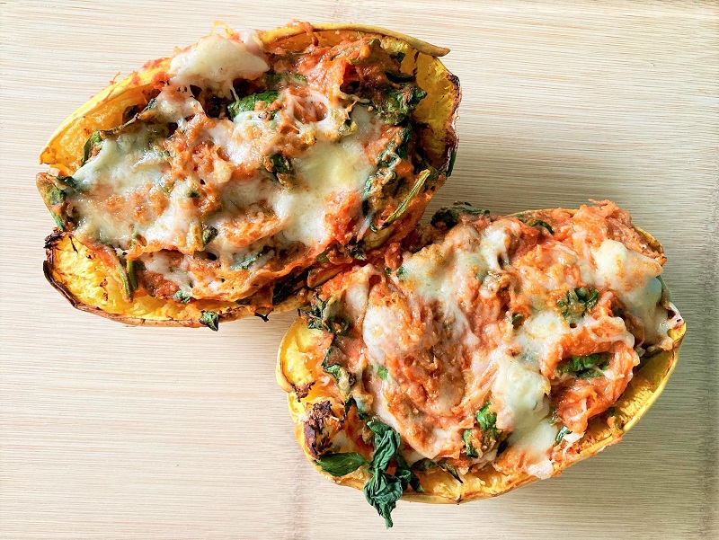 photo Air Fryer Spaghetti Squash Recipe air fryer italian spaghetti squash