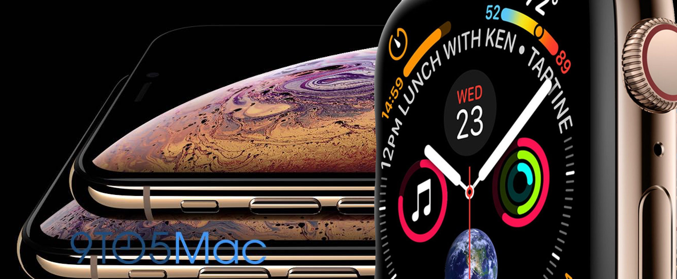 iPhone XS and Apple Watch Series 4 teaser