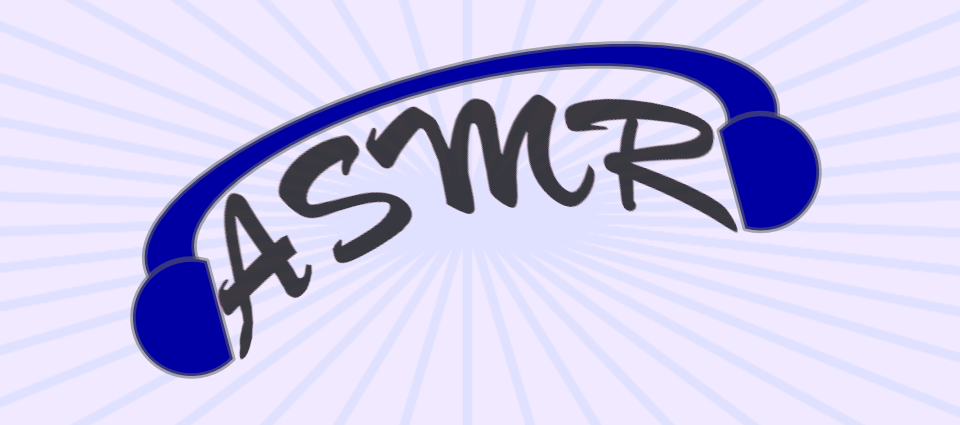 ASMR with headphones graphic