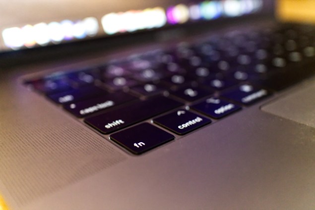 2018 MacBook Pro keyboard