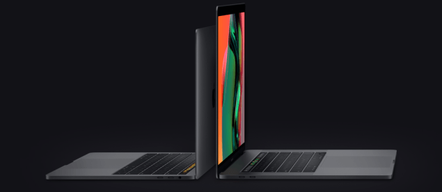 Two MacBooks, back to back