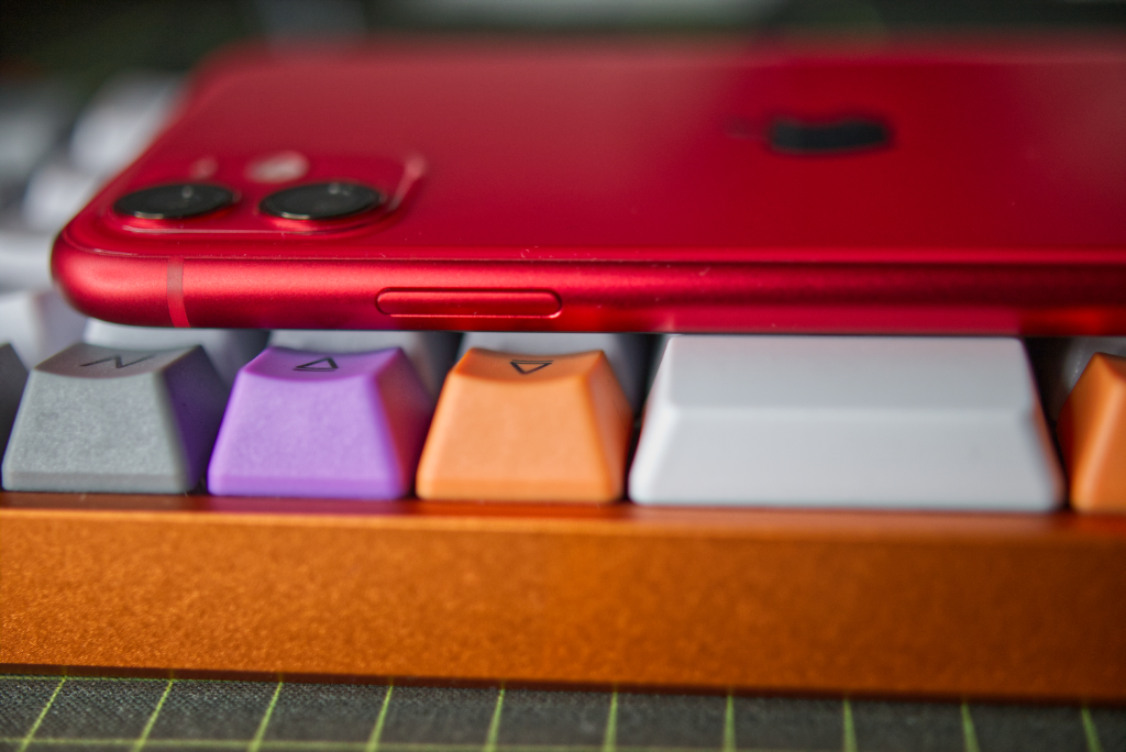 iPhone 11 Cameras on Product Red iPhone 11
