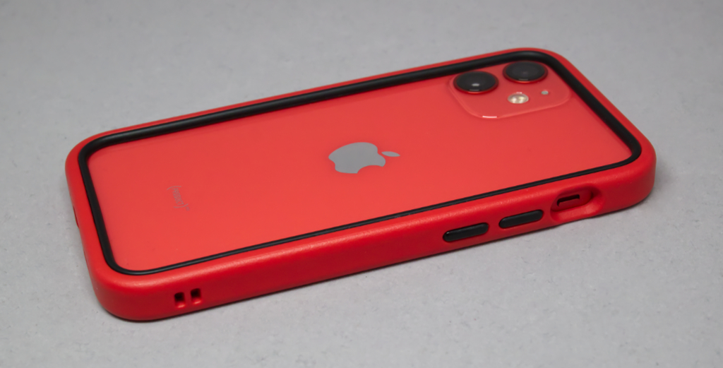 Rhinoshield CrashGuard NX on an iPhone 12 mini