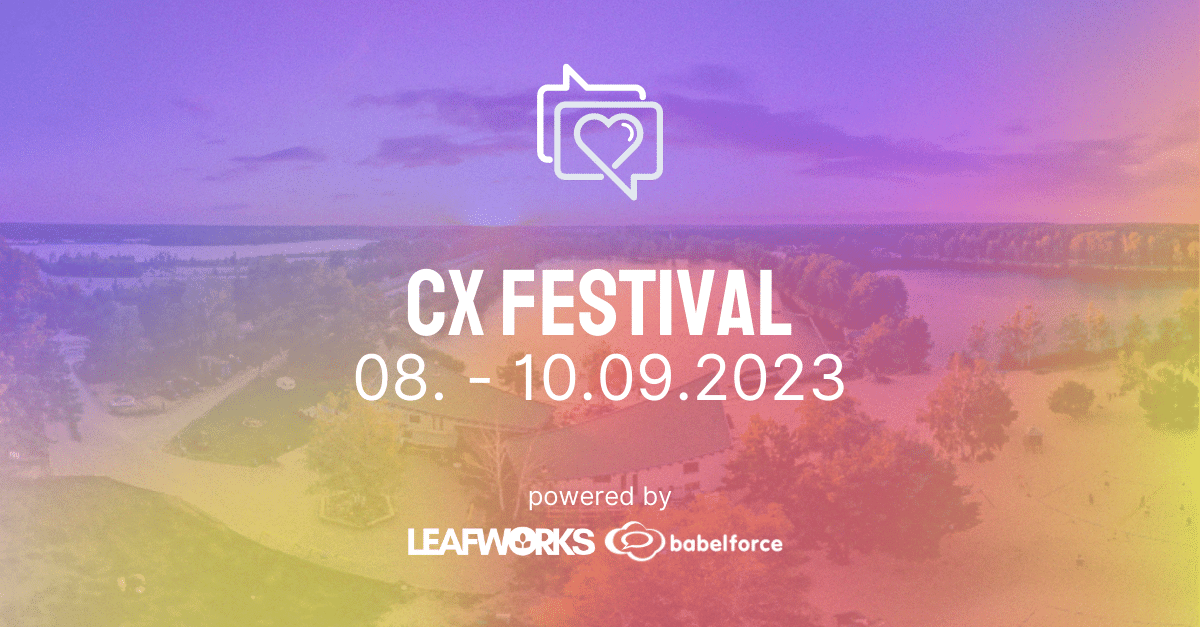 Sei dabei beim CX-Festival 2023