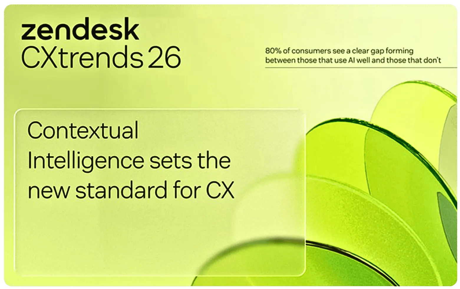 Zendesk CX Trends 2026: Contextual intelligence
