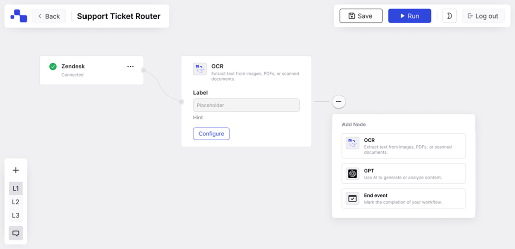 Beispiel eines automatisierten Workflows mit Zendesk