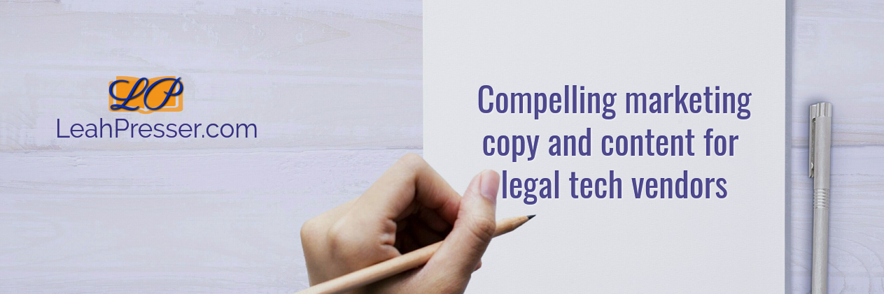 legal marketing writer