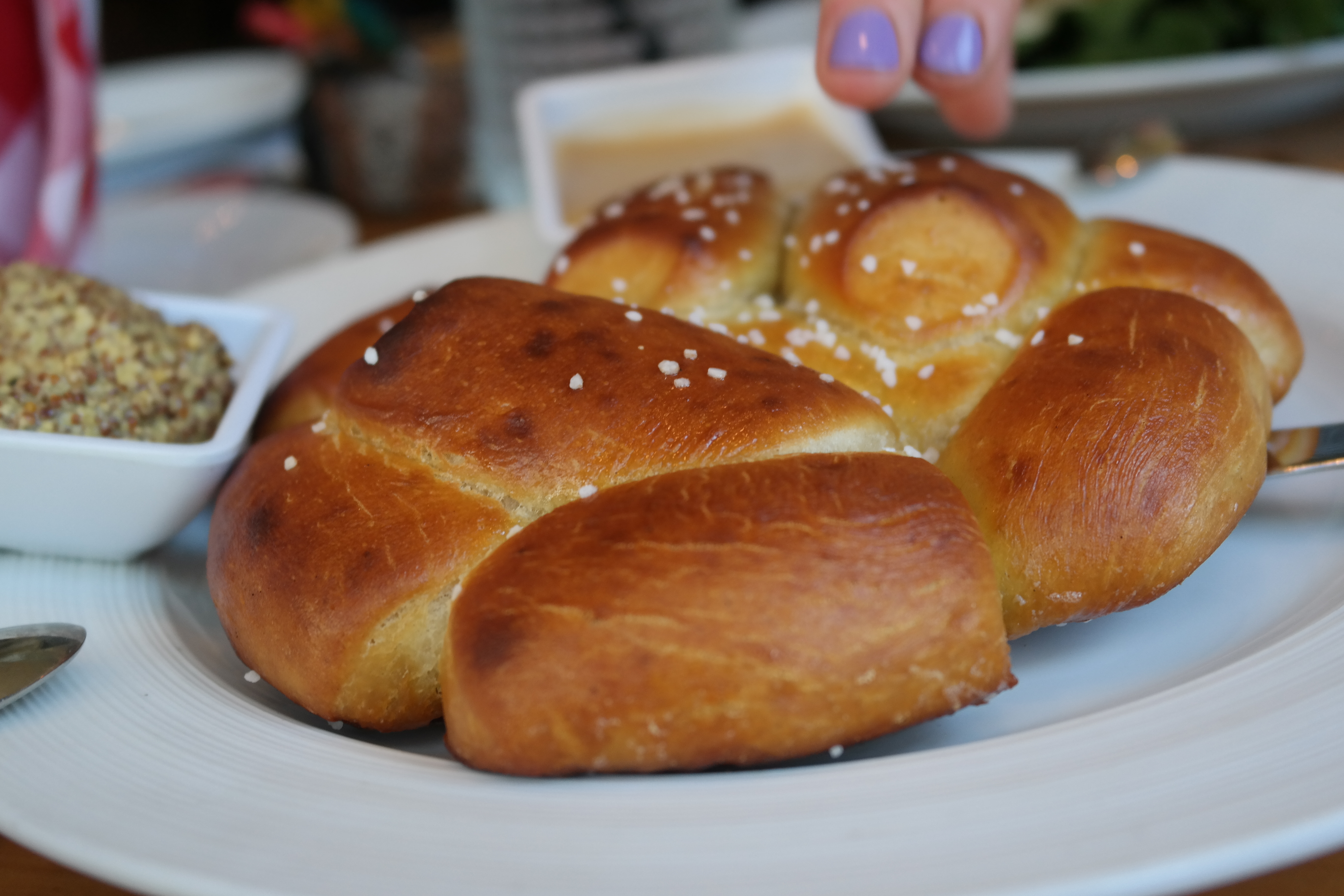 Crave-worthy pretzels to share.