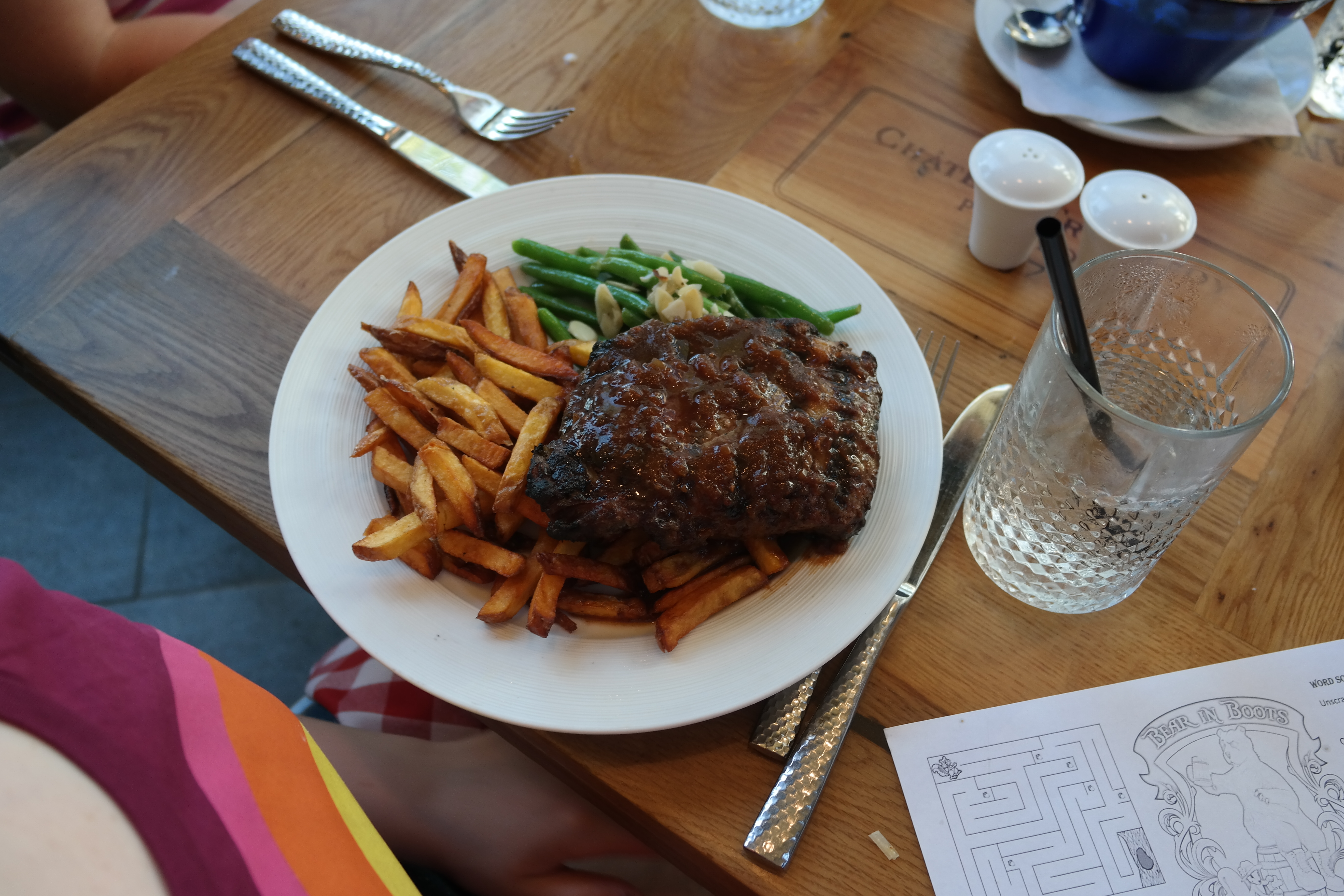 Isabelle's steak frites was perfectly cooked. It was enough for two meals and enjoyed just as much each time. These are also some of the most perfect fries I've had outside of Belgium.
