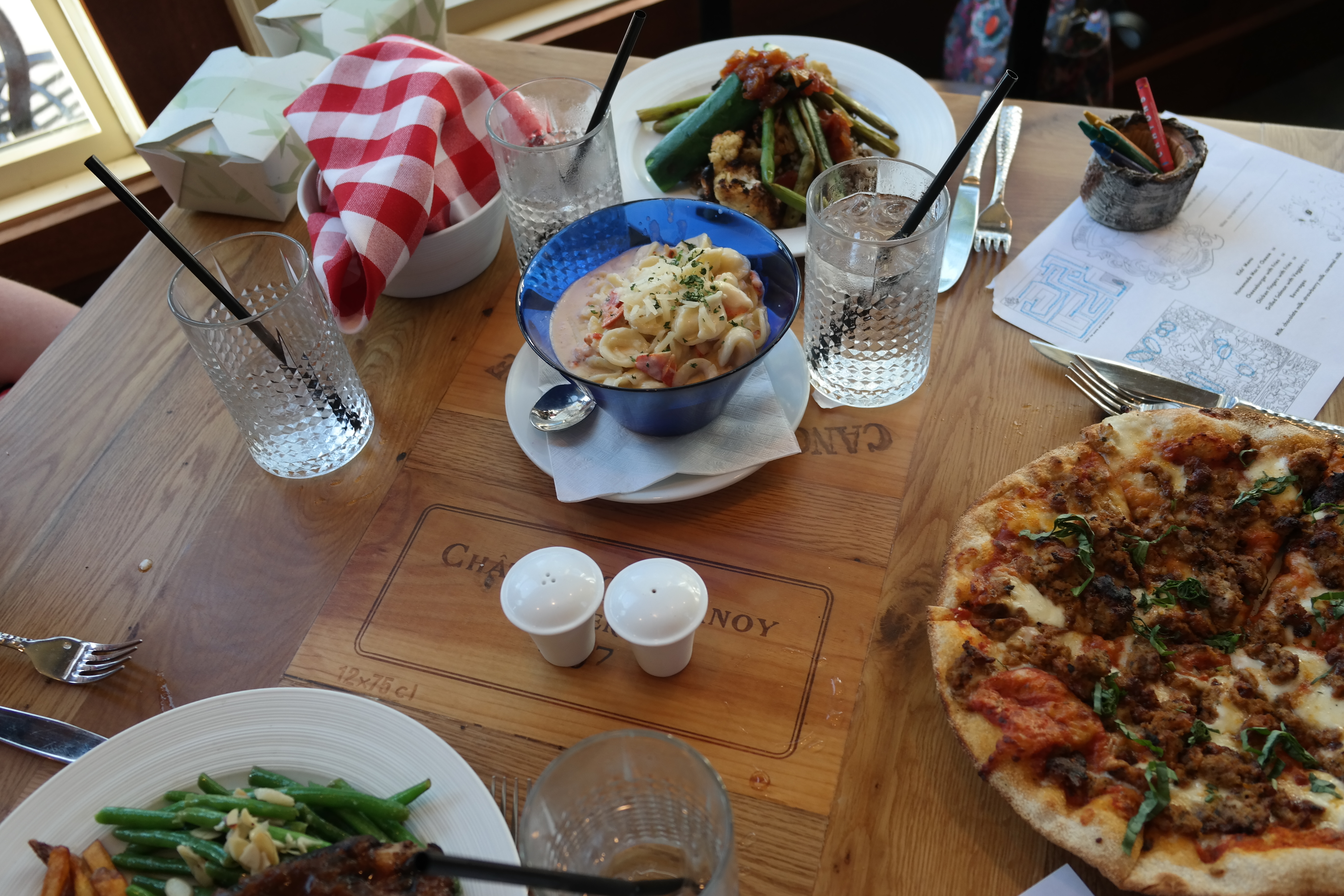 Dinner is served at Bear in Boots (Falmouth, MA)