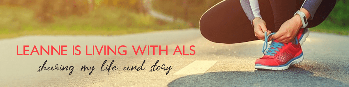Leanne is living with ALS