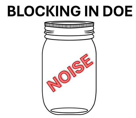Blocking in DOE