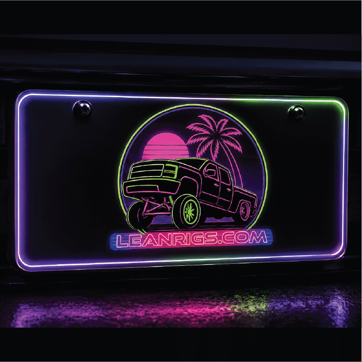 LeanRigs LED plate frames