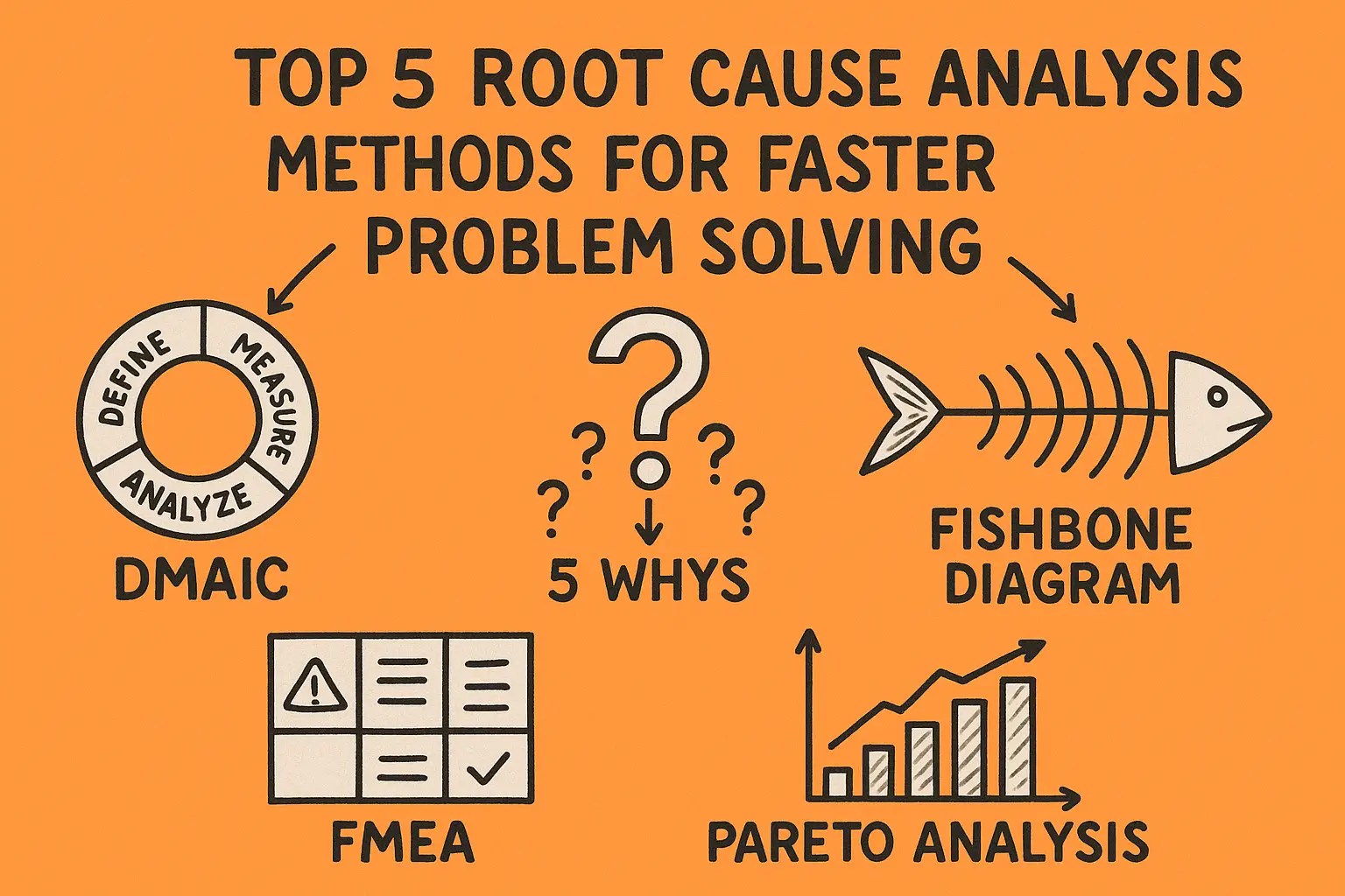 Top 5 Root Cause Analysis Methods for Faster Problem Solving