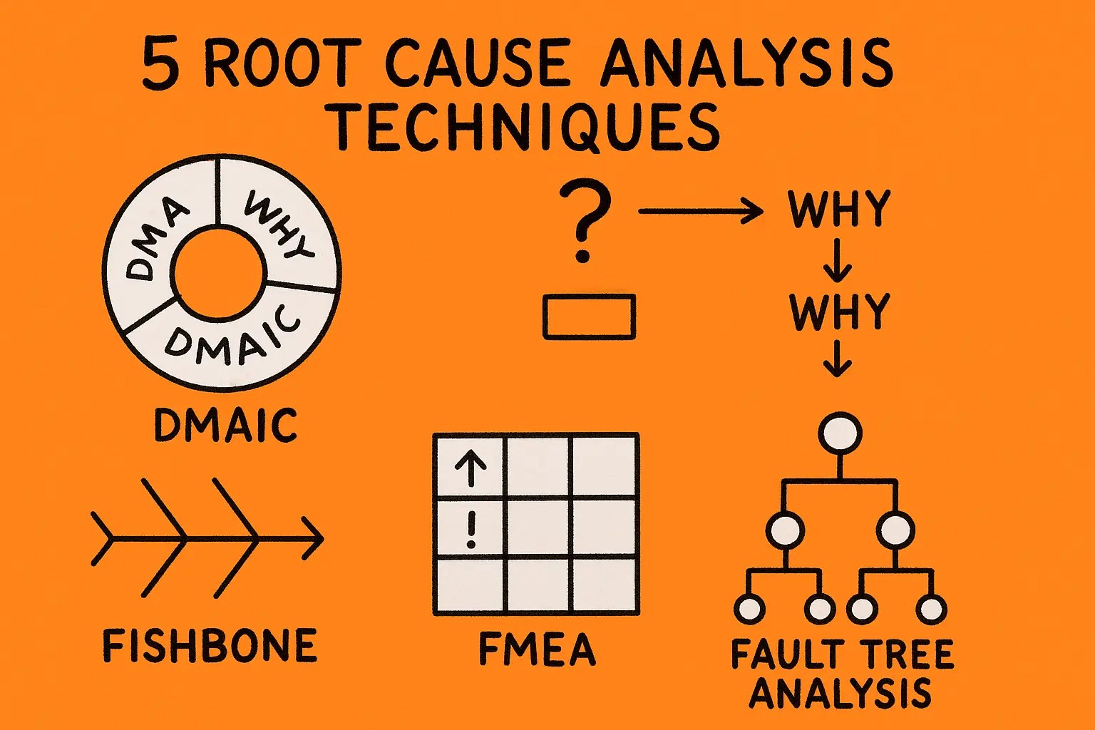 5 Root Cause Analysis Techniques (With Examples & Steps)