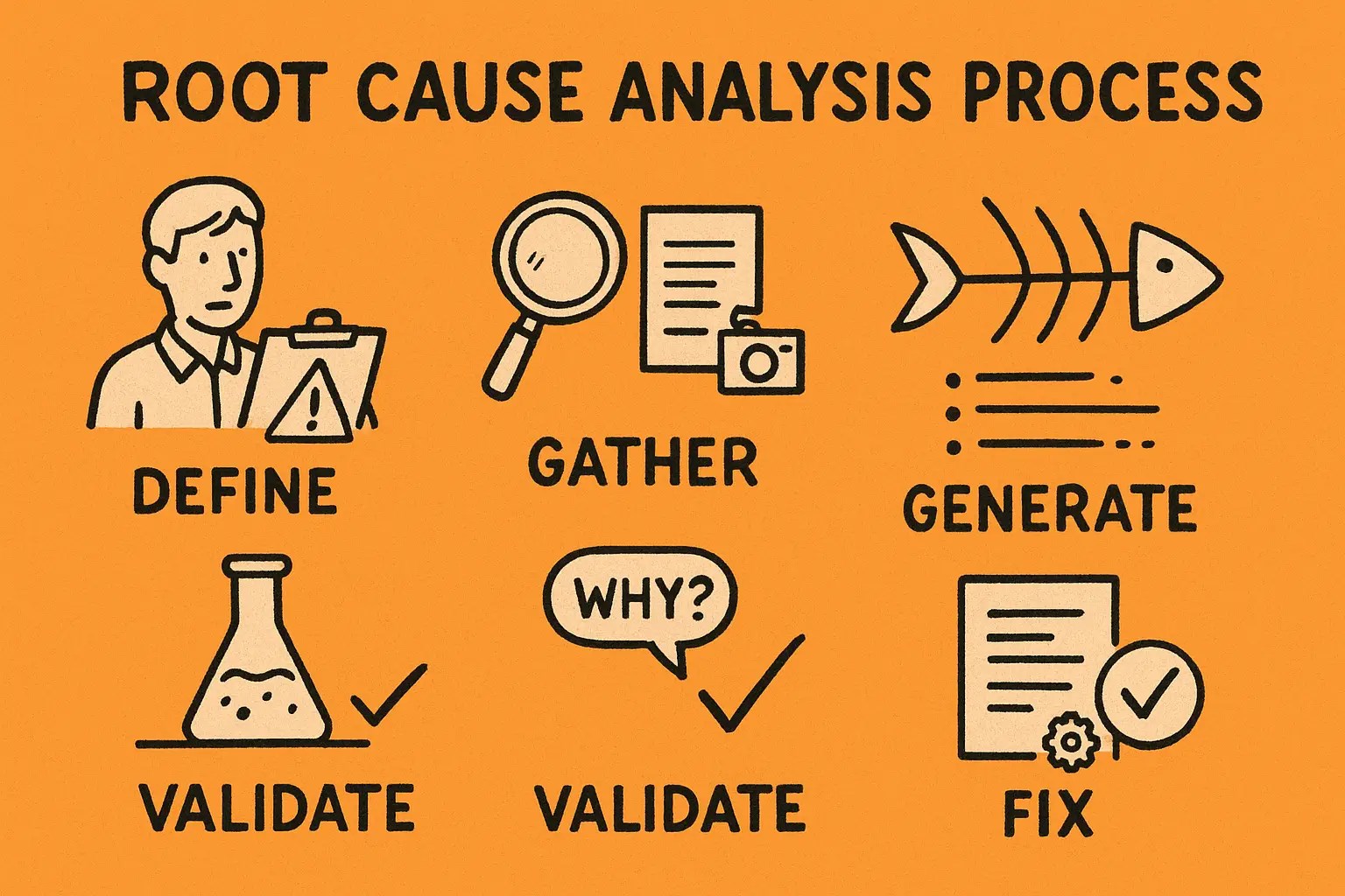 Root Cause Analysis Process: Steps, Tools, And Examples