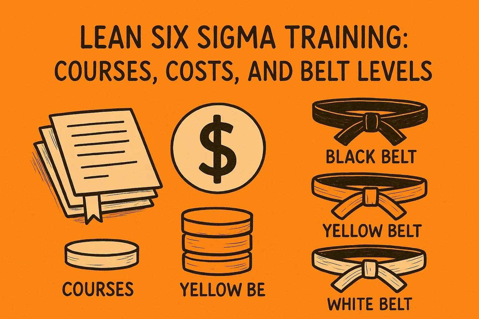 Lean Six Sigma Training: Courses, Costs, and Belt Levels