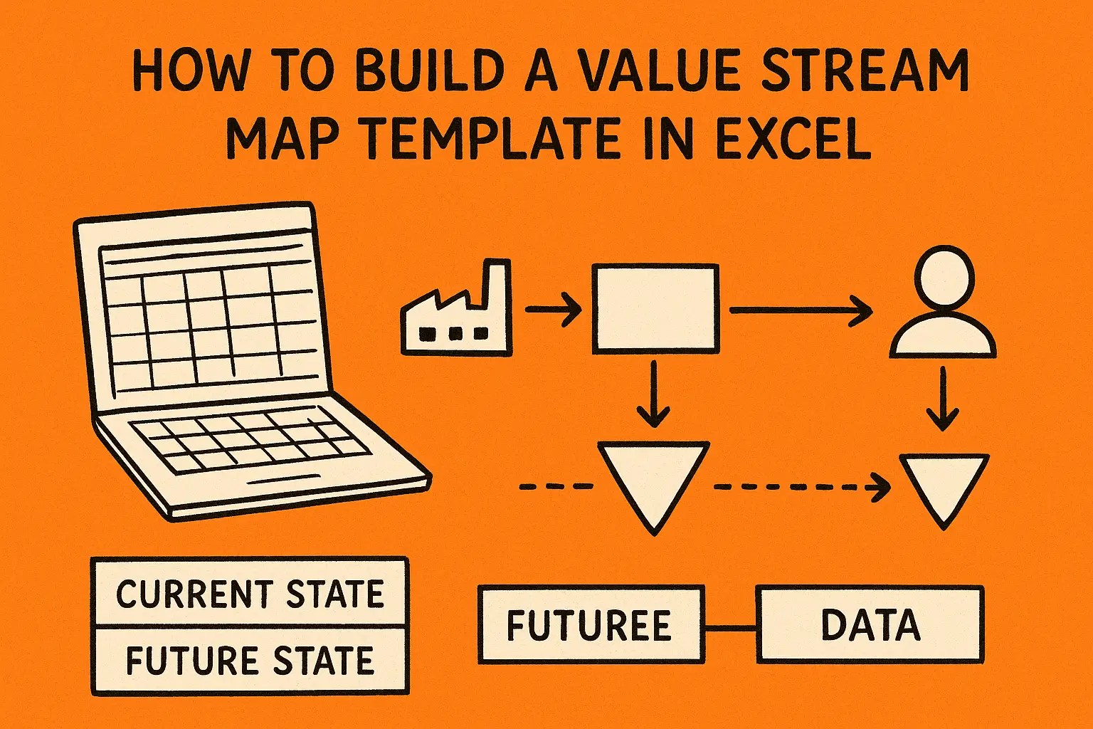 How to Build a Value Stream Map Template in Excel