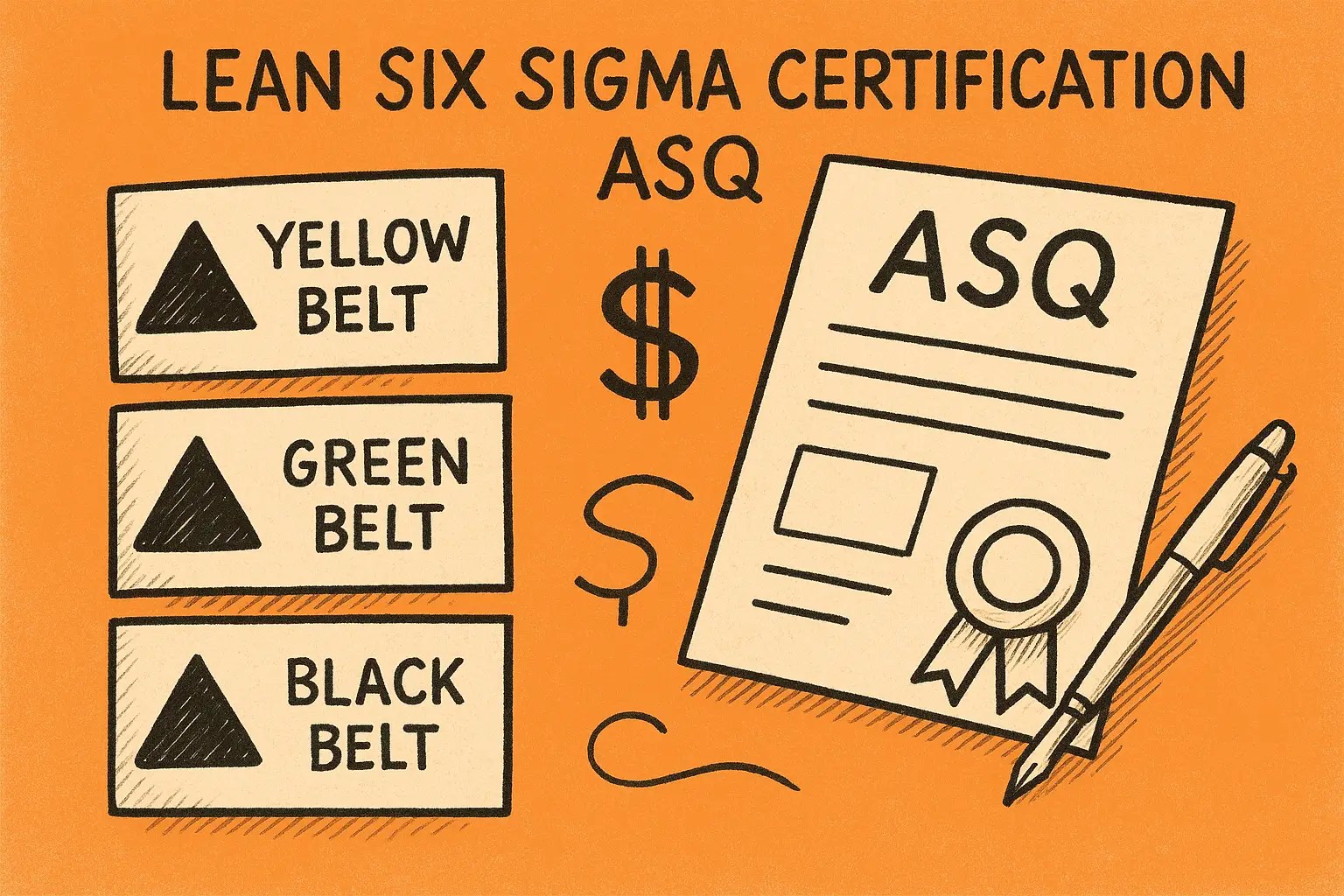 Lean Six Sigma Certification ASQ: What It Is and Costs