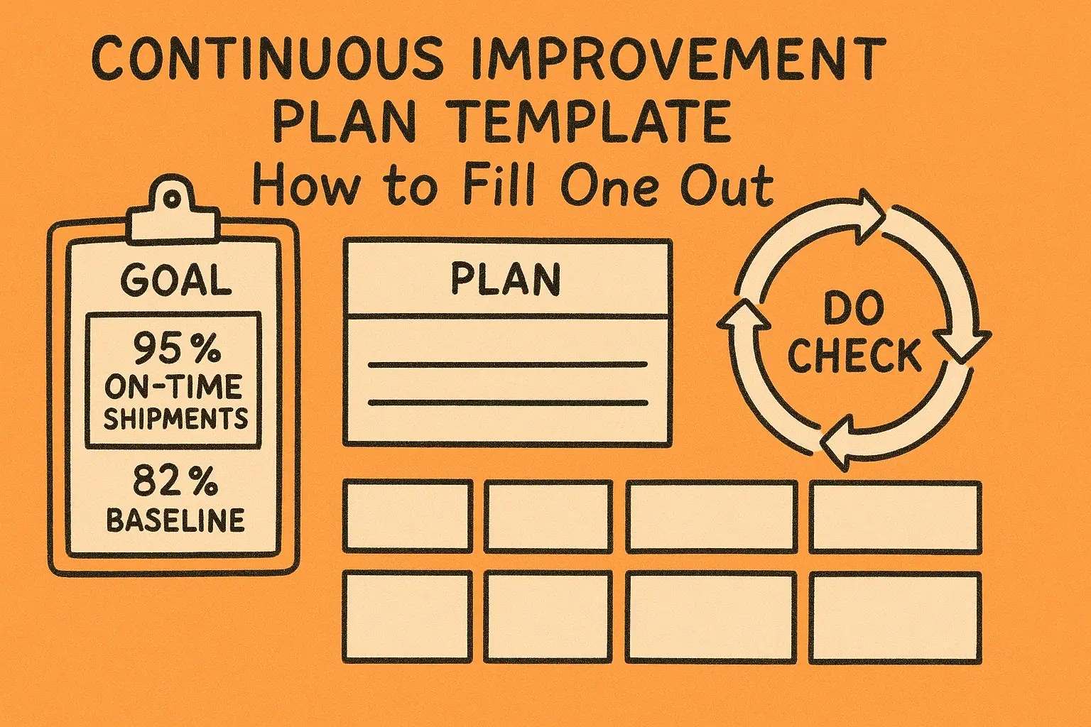 Continuous Improvement Plan Template: How to Fill One Out