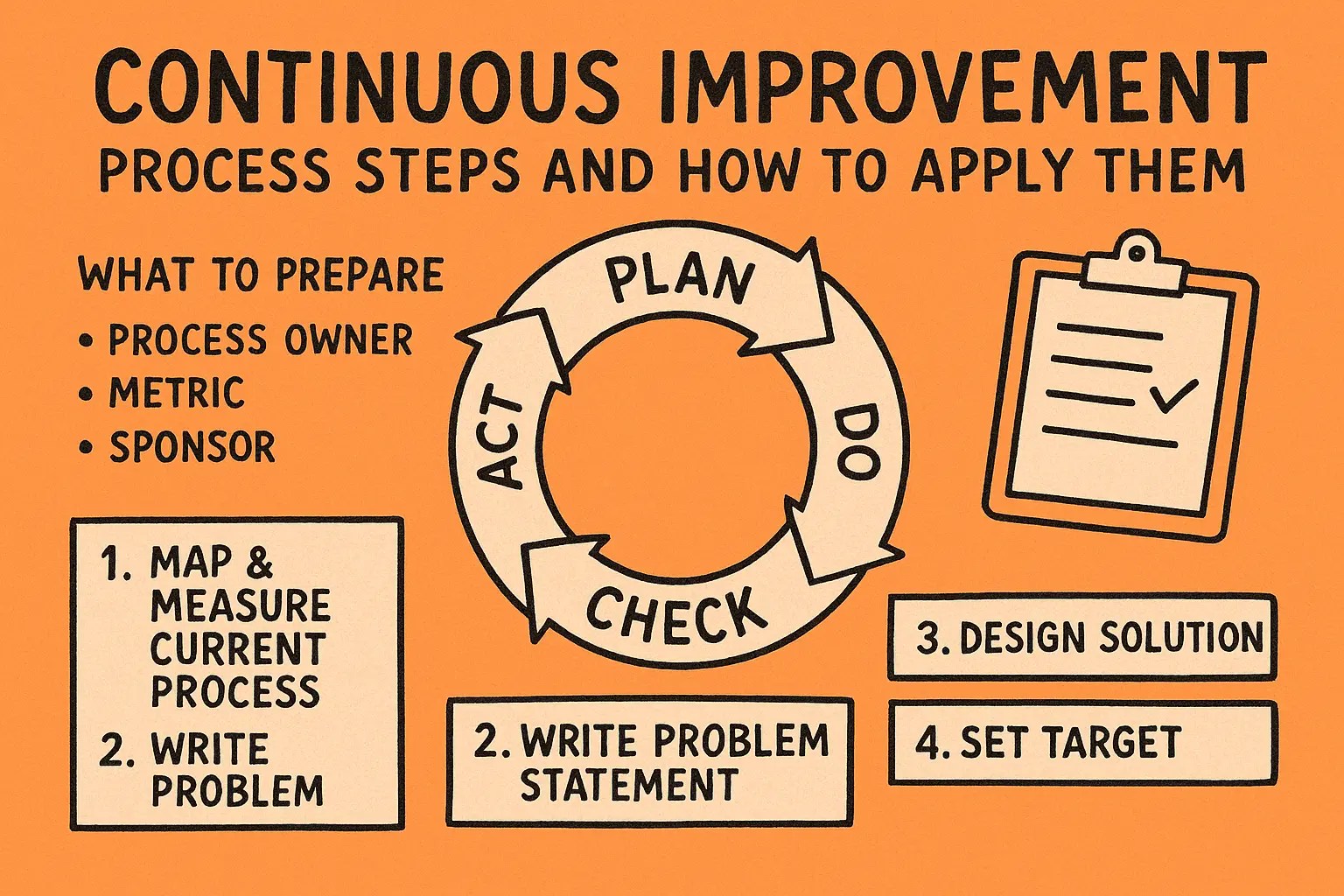 Continuous Improvement Process Steps and How to Apply Them
