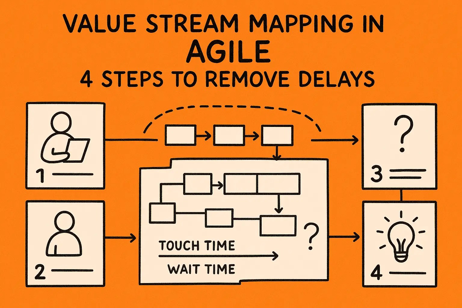 Value Stream Mapping in Agile: 4 Steps to Remove Delays