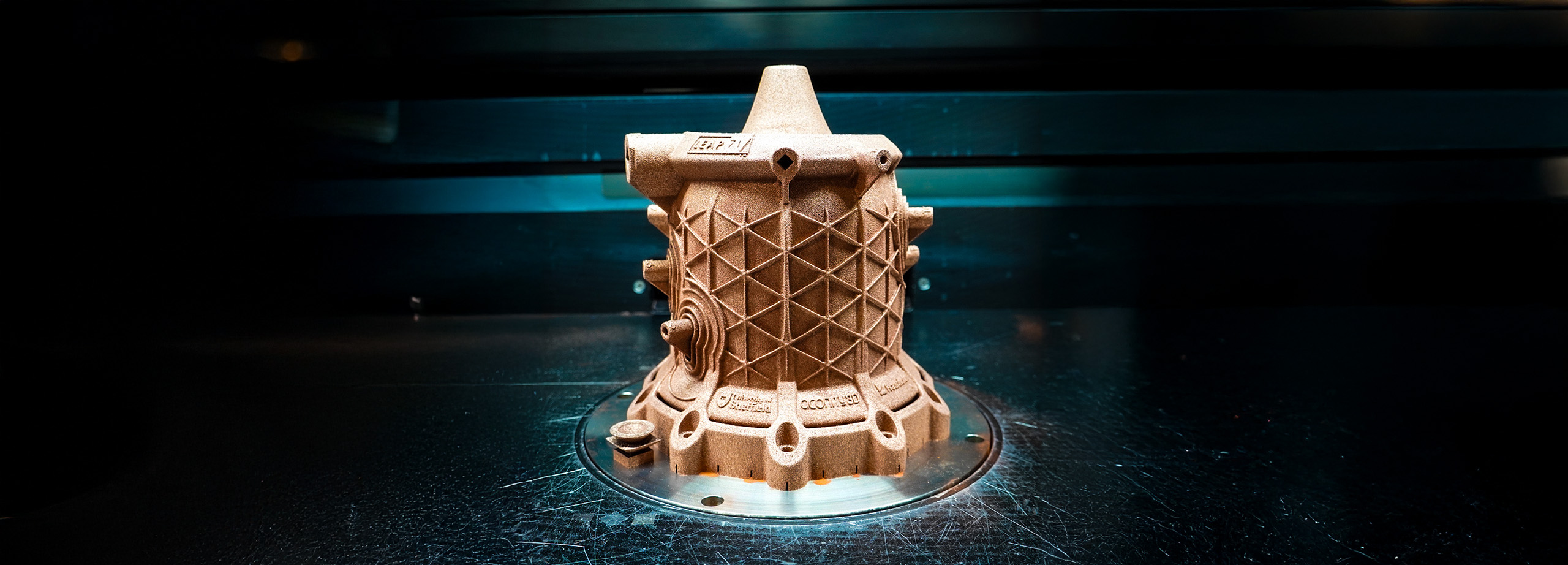 LEAP 71 and Aconity3D unveil 3D-printed aerospike rocket engine at