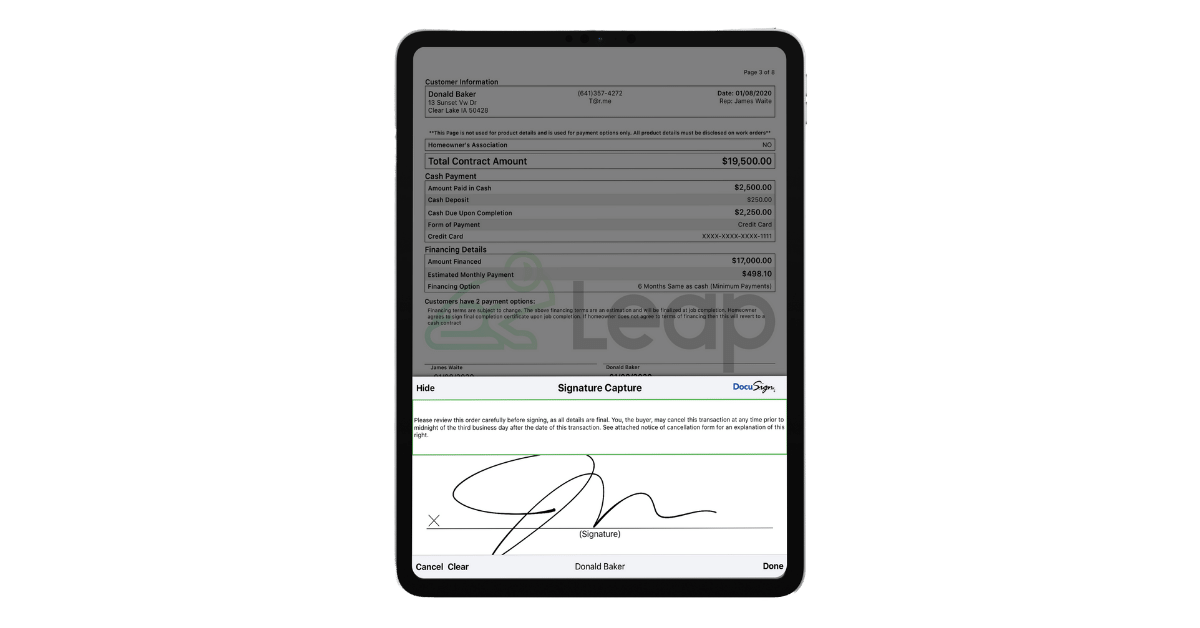 Access the docusign room for the opportunity in question. Leap Into Digital Signatures Docusign Leap 1 Sales Platform For Contractors