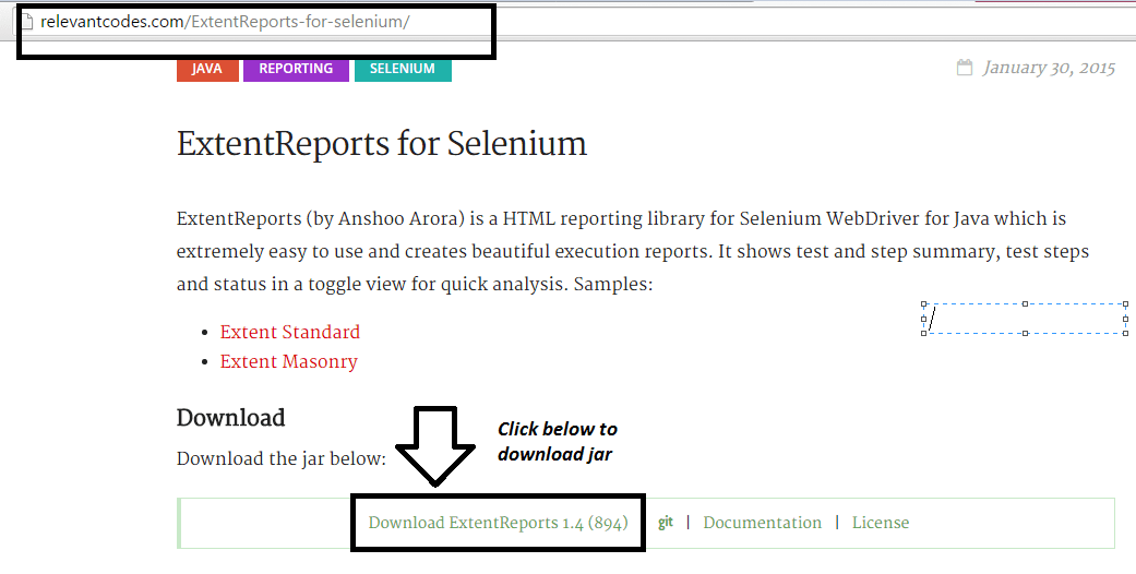 Advance Selenium Reporting with Screenshots