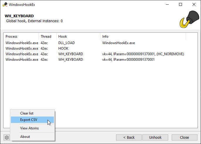 Github Learn More Windowshookex A Utility Designed To Investigate - Ocean Art Collection - HD Quality