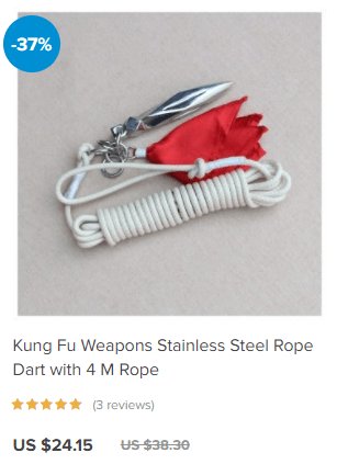 kung fu rope dart
